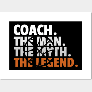 Basketball coach - the legend Posters and Art